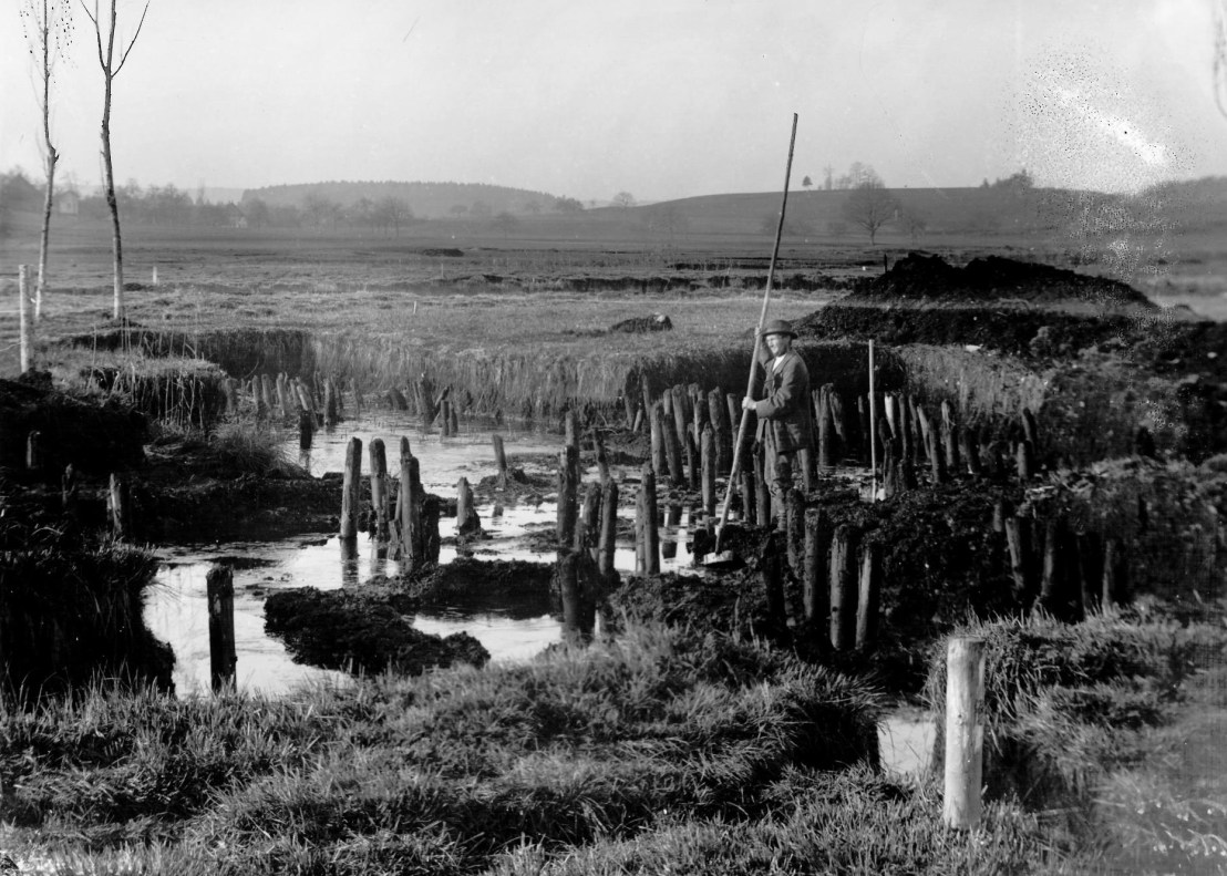 Jakob Messikommer Pfahlbaute Robenhausen 1880